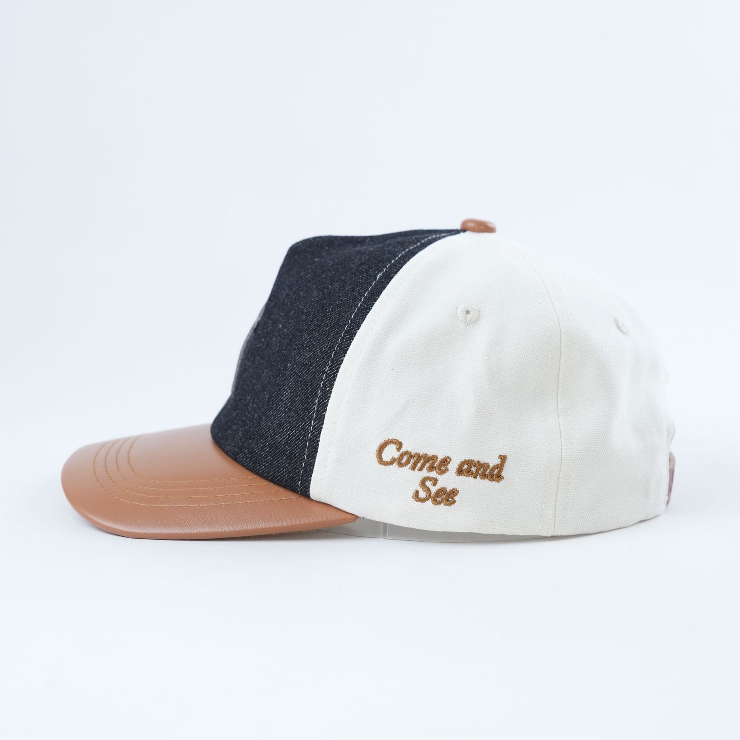 Come And See Embroidered Hat