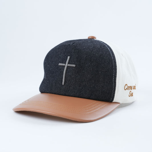 Come And See Embroidered Hat